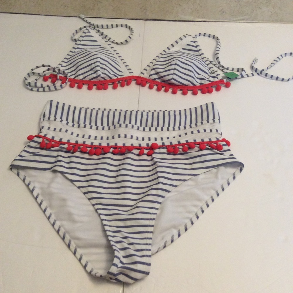 Coco ship women’s two piece swimsuit stripped mm
